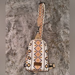 Wrangler Aztec sling bag